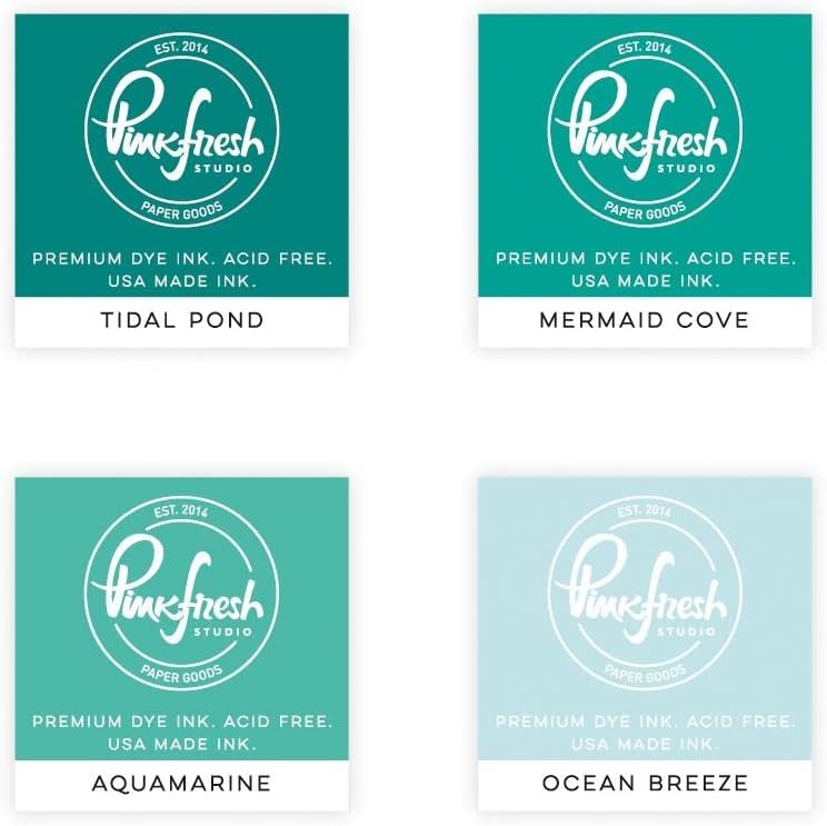 Pinkfresh StudioPINKFRESH Ink PAD 4P OAS, Island Oasis