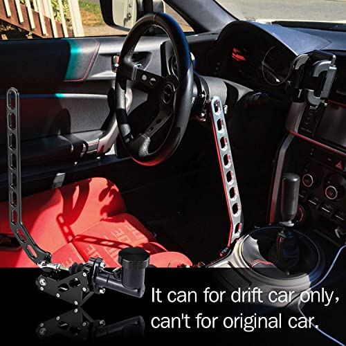 Osias Aluminum Hydraulic Drift Handbrake E-Brake Racing Parking Lever Gear Kit Silver … #TOP2