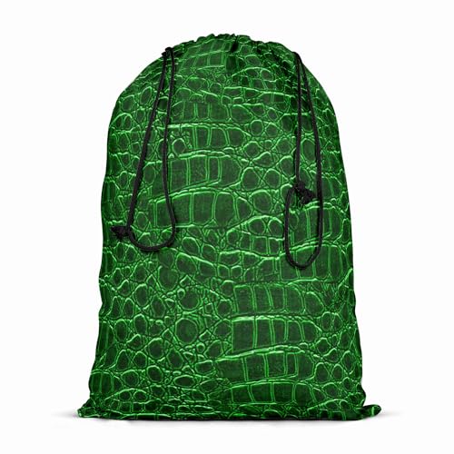 Image of ArtzFolio Crocodile Hide D1 | Reusable Sack Bag | Bag for Gym, Storage, Vegetable & Travel