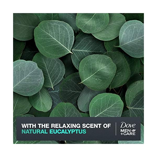 Dove-MenCare-Mens-Body-Wash-Dry-Skin-Body-Wash-with-Micromoisture-Blue-Eucalyptus-and-Birch-Effectively-Washes-Away-Bacteria-While-Nourishing-Your-Skin-18-oz-4-Count DOVE MEN + CARE Mens Body Wash Blue Eucalyptus and Birch 4 Count Dry Skin Body Wash with Micromoisture, Effectively Washes Away Bacteria While Nourishing Your Skin, 18 oz