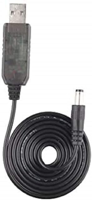 Extra Long 3 Metre Replacement Compatible Amazon Echo Power Cable for Echo Dot (3rd Gen), Echo Dot with Clock, Echo Show, Echo Spot, Fire TV Cube
