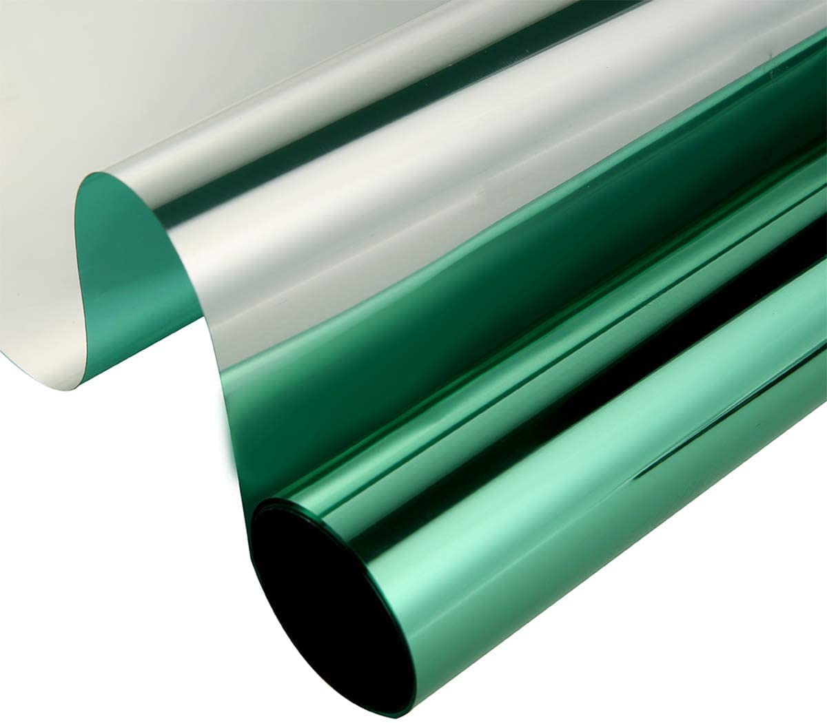 SUNBIRD� Window Privacy Film,One Way Mirror Film Daytime Anti UV Sun Blocking Heat Control Reflective Film Decorative Static Cling Home Office Living Room (20 Inch X 11 Feet, Green) (B09S3SN1ZL) Amazon Price History, Amazon Price Tracker