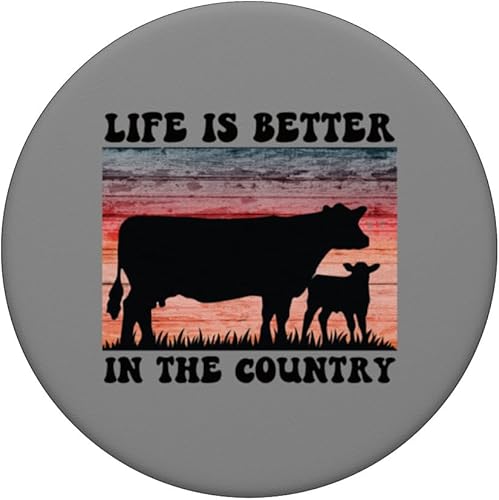 Miniatura 3 de LIFE IS BETTER IN THE COUNTRY - Fun Farm And Ranch PopSockets Standard PopGrip