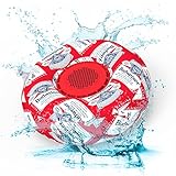Budweiser Bluetooth Pool Floatie Speaker - Portable Bluetooth Speaker - Water Resistant - Air Pump Included - Drink Holder