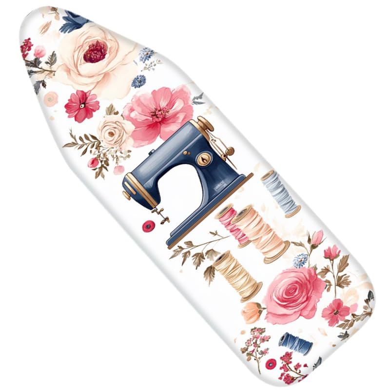 Image of Nuxovilar Sewing Machine Ironing Board Cover 15x54 Inches Polyester