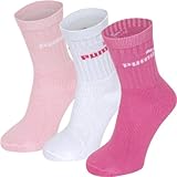 Puma Kinder Socke Sport Junior, 3er Pack, Rosa, 31/34