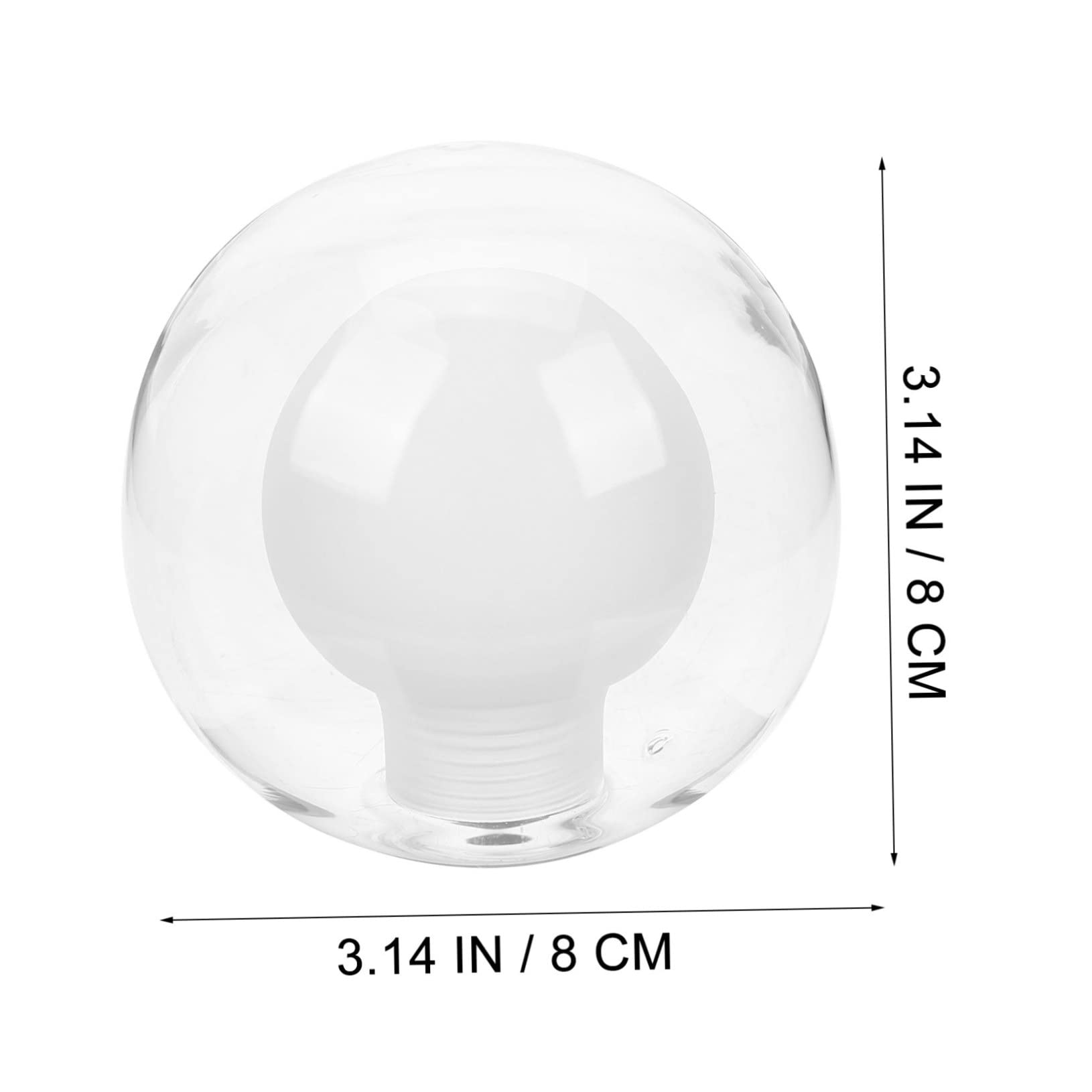Klosz Szklany Do Lampy Okrągły Klosz Matu Zamiennik Dla Lamp Wiszących Ściennych Elegancki Design Do Dekoracji Wnętrz
