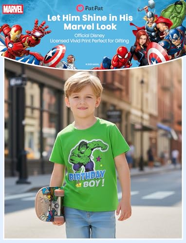 Image of Disney Kids Birthday Shirts 2-9Y, Cute Graphic Tees, Birthday Party Outfit | Disney Officially Licensed, Birthday Girl & Boy T-Shirts, Special Day Outfit, Favorite Character Gift, Soft & Comfortable