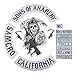 Sons of Patch Anarchy Biker Motorcycle Back Patches Iron On Large Size Embroidered