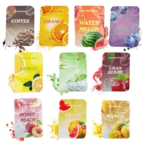 30 Pieces of Plant Based Cores 10 Fruity Flavors to Keep Fresh Breath