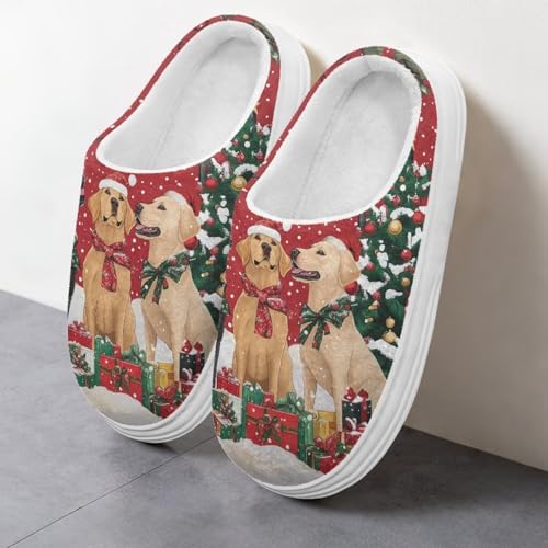 Slippers for Women Indoor and Outdoor Comfortable Plush Fluffy Cotton House Slippers Winter Shoes for Women4