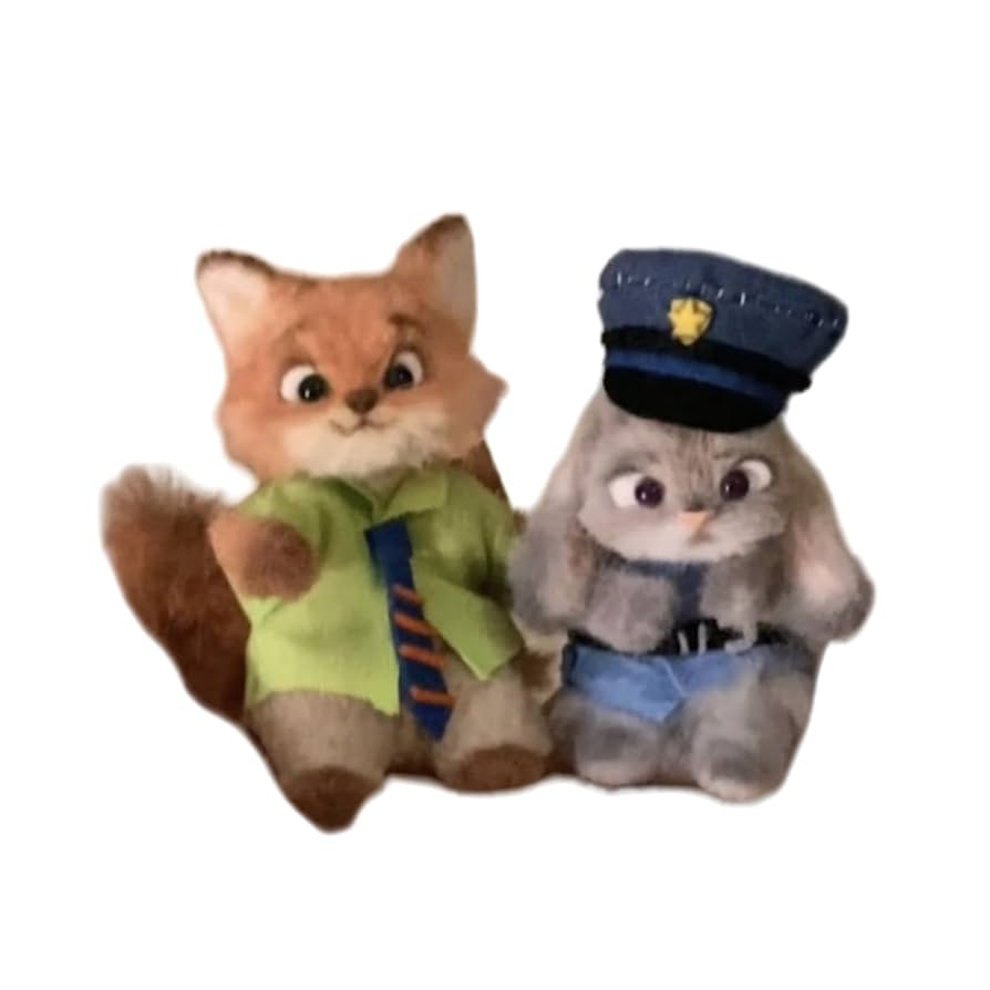 Amazon.co.jp: POKEI ぬいぐるみ ニック＆ジュディ おもちゃ