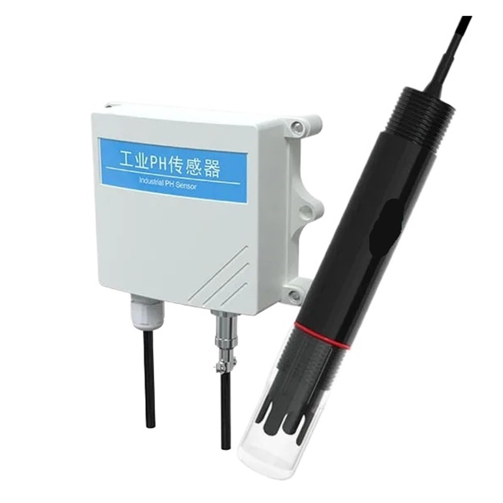 Medidor de PH, controlador de electrodos Industrial, Detector Orp, Sensor de valor, transmisor RS485 4-20MA(ZHQ-PH-06)