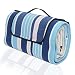 Waterproof Picnic Blanket Large Outdoor Beach Mat Tote, Oversized 79”x79” Foldable Sand Resistant Beach Blanket, Compact Lightweight Soft Flannel Camping Mat, Uesd for Beach Stadium Park