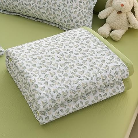 Surwin Seersucker Quilted Bedspread for All Seasons Cover