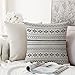 Produktbild Kissenbezüge Super Weich Home Decoration,Stammes- aztekische amerikanische Folklore-Kunst-Grenzen Stammes- Kultur Südamerikas weiß und,Kissenbezug Pillowcase Kissen für Wohnzimmer Sofa Bed,45x45cm
