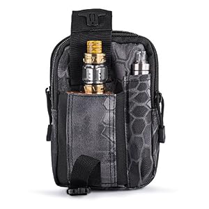 Ecigdiy Tactical Molle Bag Compact EDC Multi-Purpose Utility Gadget Belt Pouch with Mobile Phone Holster for iPhone 6/6S, Camping Hiking Outdoor Equipment