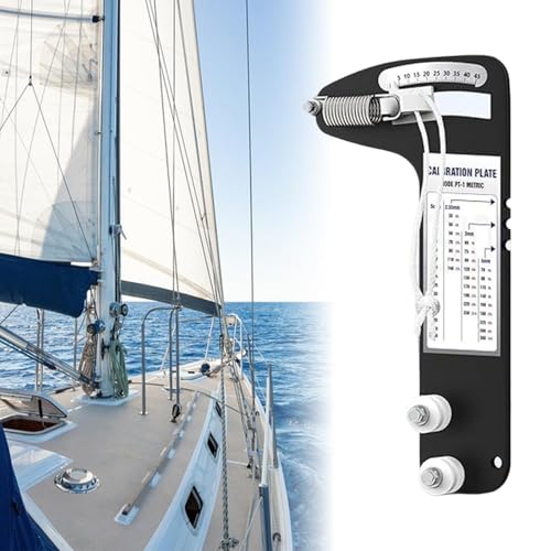 Tensiomètre de gréement de voile robuste avec câble acier résistant - 5