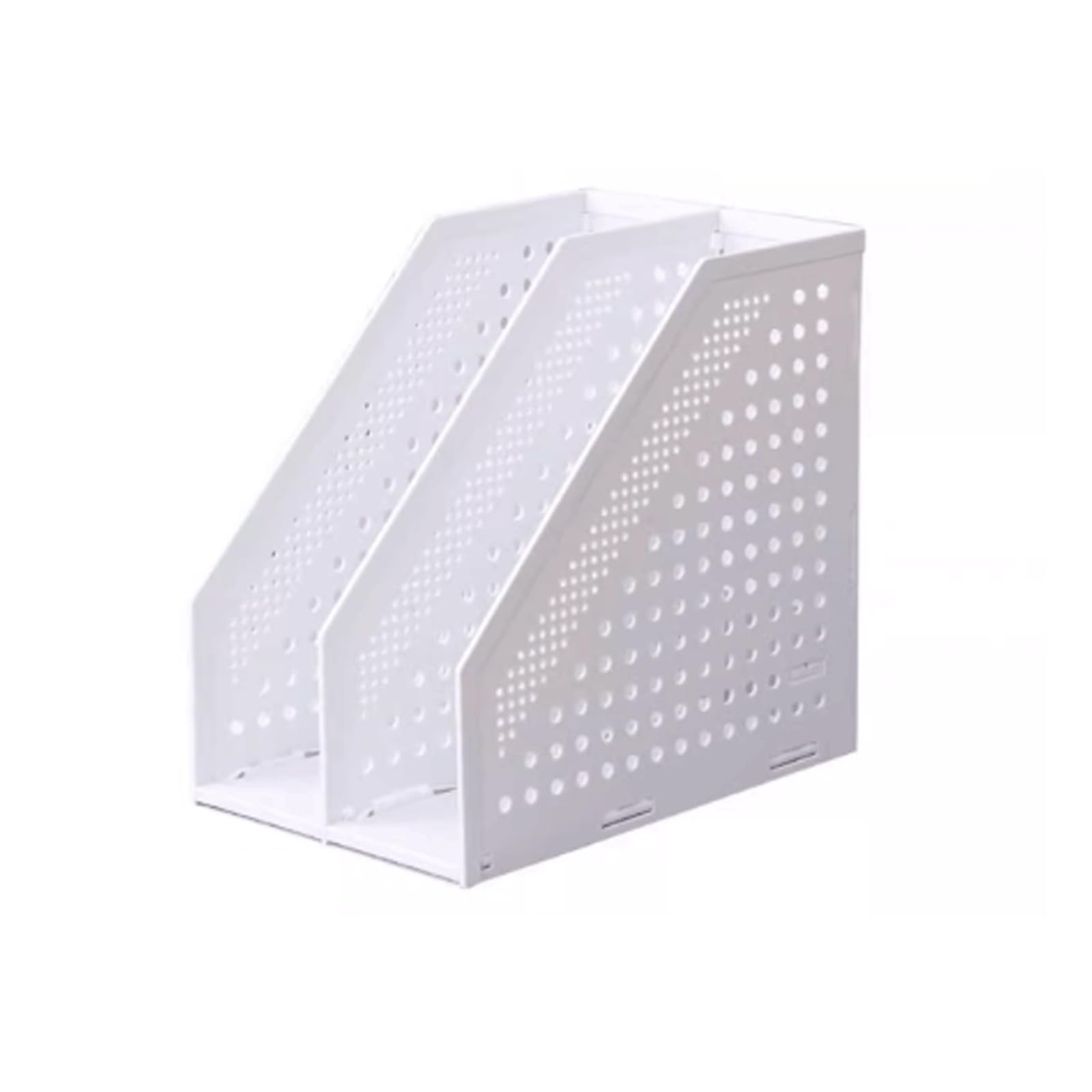 gran capacidad Caja de archivos de escritorio, caja de archivos plegable, cesta de archivos de plástico, caja de archivos extraíble de gran capacidad, cesta de archivos con compartimentos ordenado