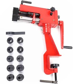 Metal Bead Roller 7 Sheet Rotary Burring Swaging Machine Rotary Steel Bending Bender Manual Tool Low Carbon Professional Sheet 22 Gauge 6 Die Sets Tool