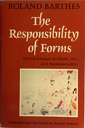 Télécharger The Responsibility of Forms: Critical Essays on Music, Art, and Representation PDF