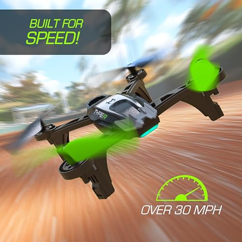 Sky Viper Type-R Racing RC Drone, Speeds Over 30 MPH, 1-Touch Stunts, Rechargeable Battery - Image 4