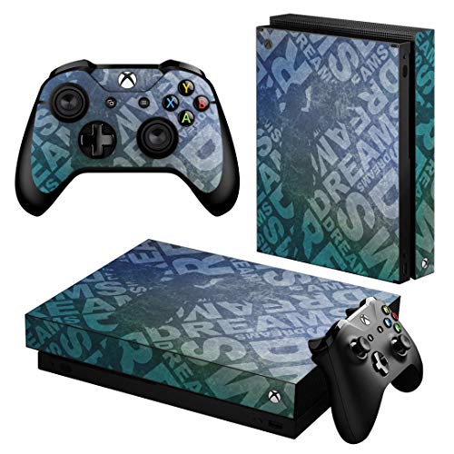 igsticker Xbox One X ��p �X�L���V�[�� ���ʁE�V�ʁE��ʁE�R���g���[���[ �S�ʃZ�b�g �G�b�N�X�{�b�N�X �V�[�� �ی� �t�B���� �X�e�b�J�[ 007684