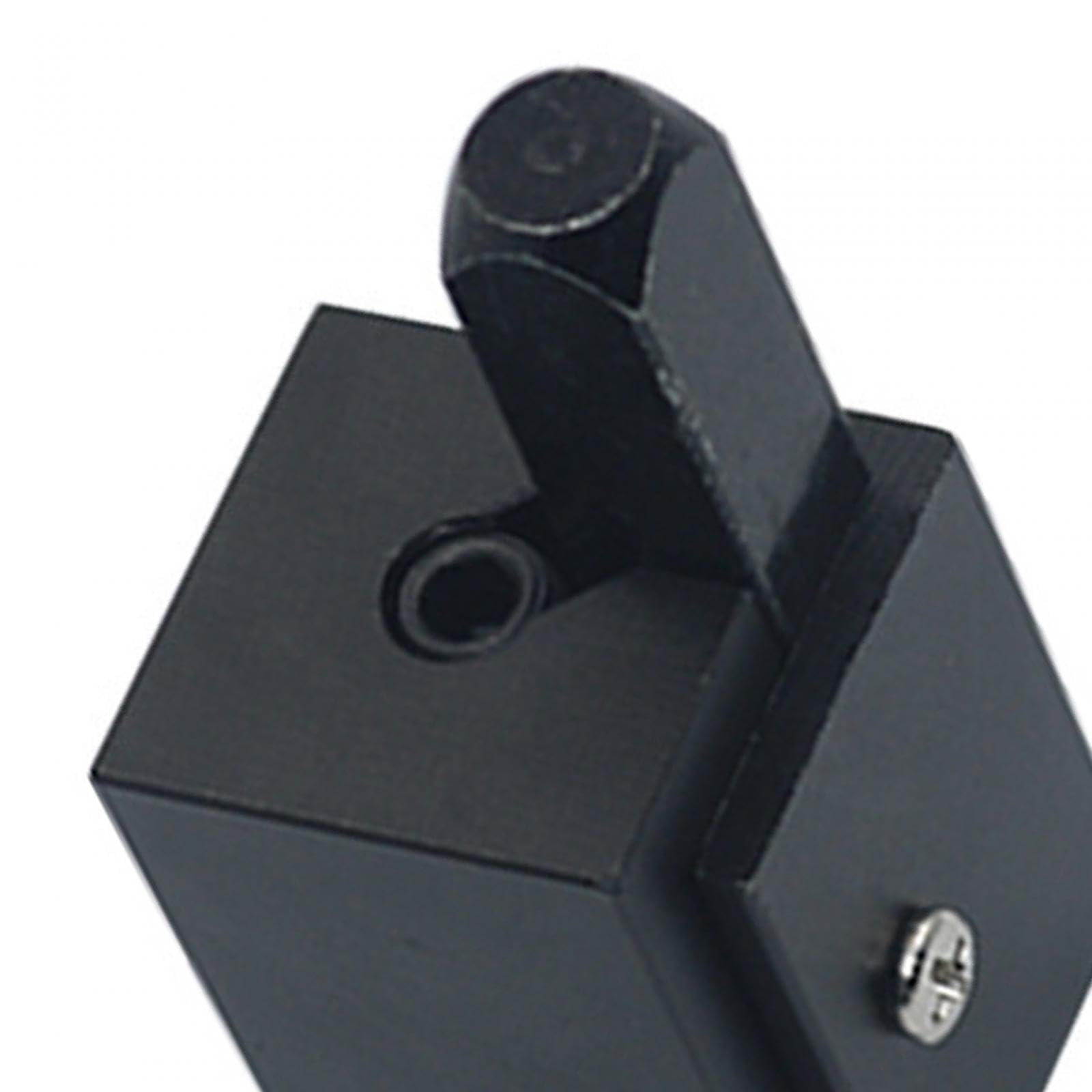 Sharplace Ciseau d'angle, outil d'équarrissage du bois, équipement de menuiserie, outil de coupe de métal portable pour charnière de porte mortaisée, évidements, noir