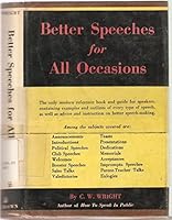 Better Speeches for All Occasions B0007F08BO Book Cover