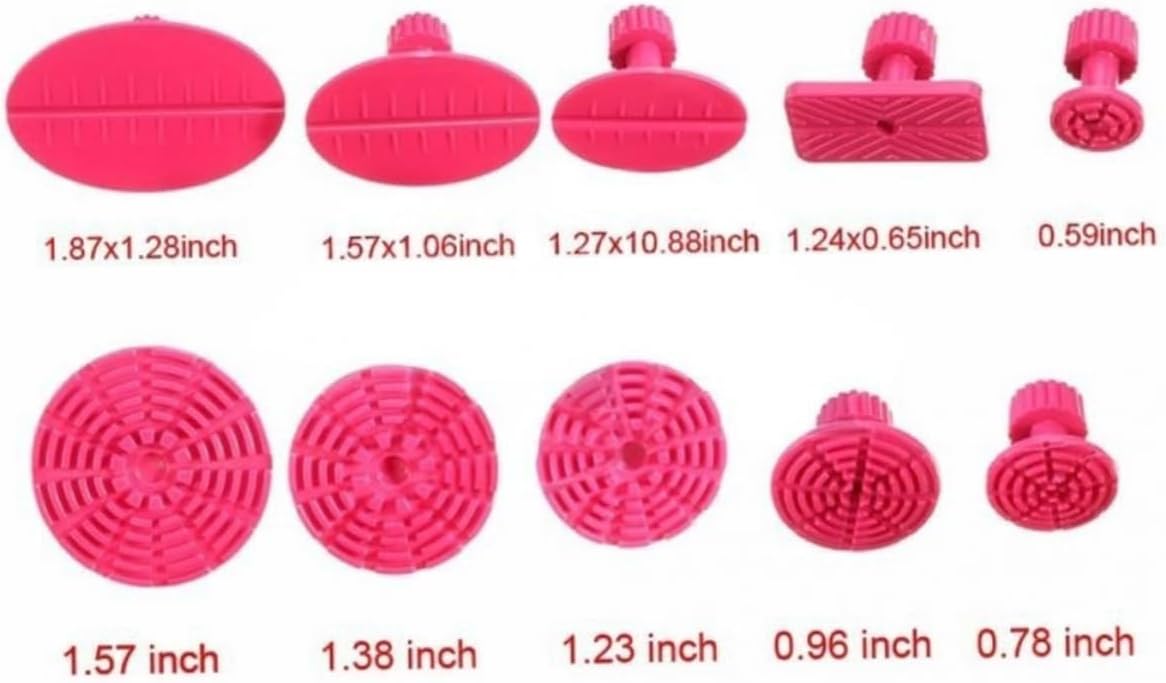 SUPVOX 120Pcs Car Body Repair Gasket Paintless Dent Removal Tools Durable and Ergonomic Auto Body Repair for Efficient Automobile Fixes