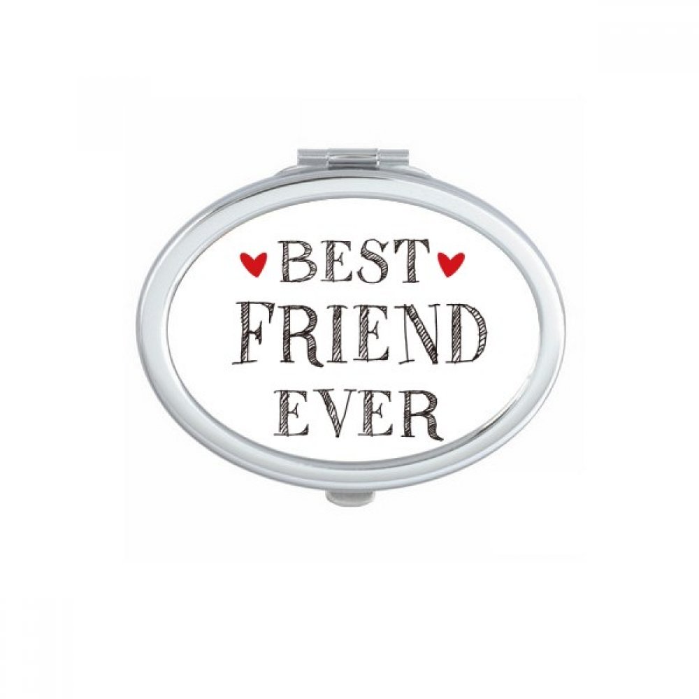 Miroir de maquillage compact portable avec double réflexion pour des retouches précises en voyage