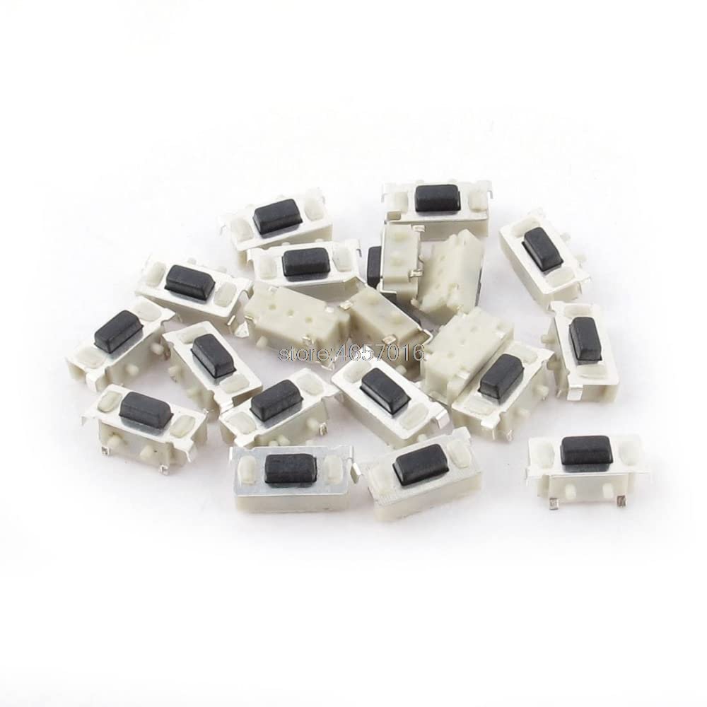 Interruptor SMT 3x6x3,5 MM con microinterruptor momentaneo de alta respuesta tactil de 100pcs