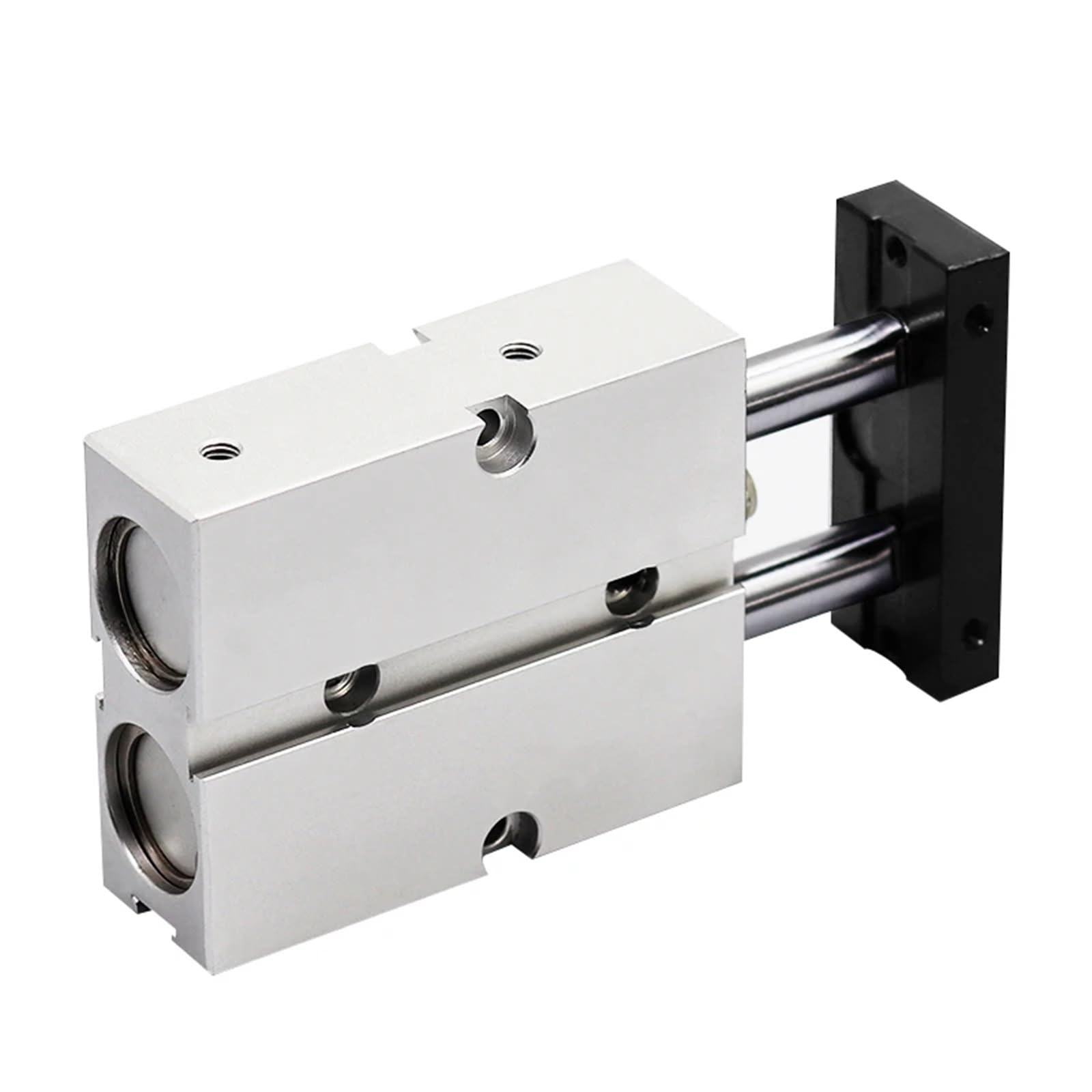 1 szt. podwójny pręt typ TN cylinder pneumatyczny otwór powietrza 10 mm 16 mm 20 mm 25 mm 32 mały skok ze stopu aluminium 30 35 40 45 50 60 70 75 mm (skok 20 mm, otwór 20 mm)