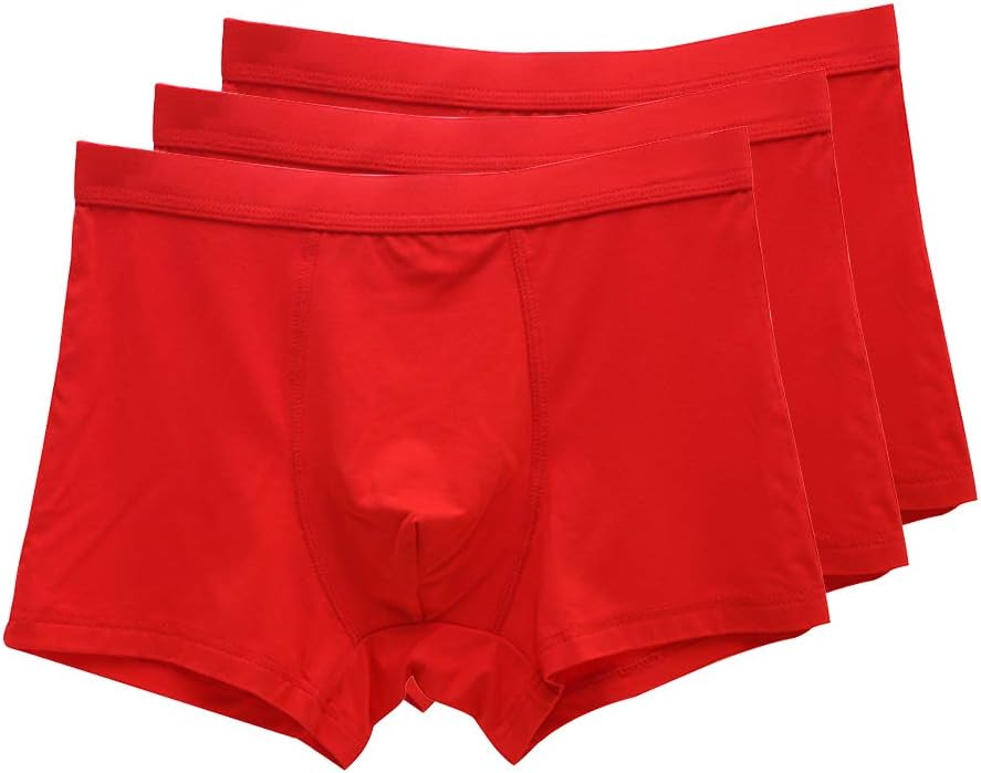 Stretch Panties - Plus Size Underwear Men Breathable Cotton Panties Underpants 3 Pack Set Boxer Briefs