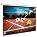 Pantalla de proyeccion Manual Luxscreen 92" Pulgadas, Formato panorámico, área Visible Blanca 202 x 114cm , cajetín de 2,16 Metros