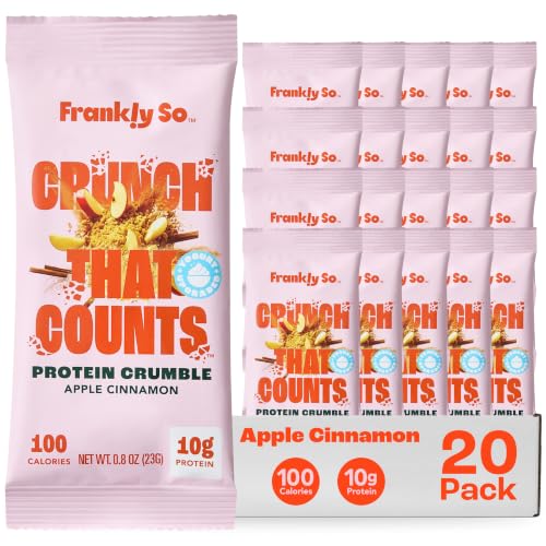 Apple Cinnamon Crumble, 10g Protein Granola Alternative 20 pack