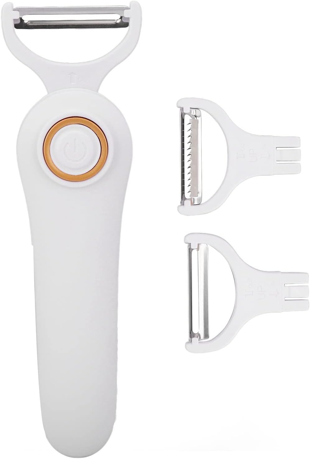Electric Fruit Peeler, Handheld Julienne Peeler, USB Rechargeable