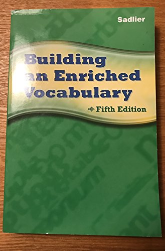 Building An Enriched Vocabulary, 5th Edition by... B019NE82IU Book Cover