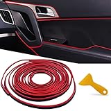 Universal 32.8ft/10m Car Interior Moulding Trim - Decorative Filler Insert Strips with Installation Tool