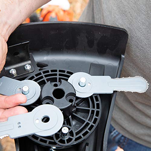 Weed Warrior Brush Cutter Replacement Blades for Brush Cutter Head, 3 Count, Basic