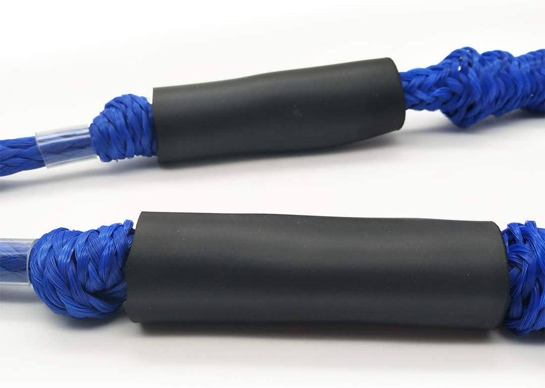 Bungee Cord Rope Dock Lines Stretches Shock Absorbs Marine Mooring Rope 4ft Dark Blue 4 Pack