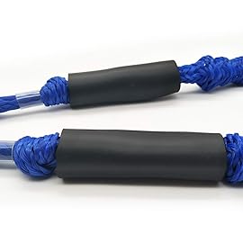 Bungee Cord Rope Dock Lines Stretches Shock Absorbs Marine Mooring Rope 4ft Dark Blue 4 Pack