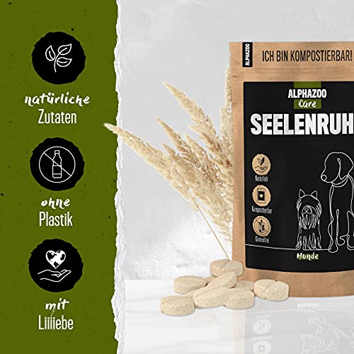 Beruhigungsmittel für Hunde alphazoo Seelenruhe – Natürliches Produkt