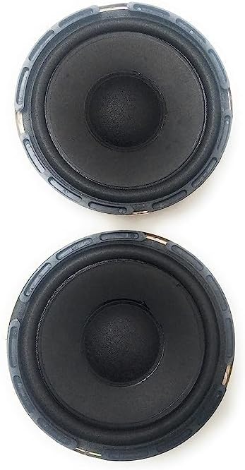 Generic Sp Electron 5" Inch Combo Woofer Audio Speaker 4Ohms 50W Hi Fi Coaxial Car Speaker Sound Bass Woofer Car Home Sound Box (Pack Of 2) - Black
