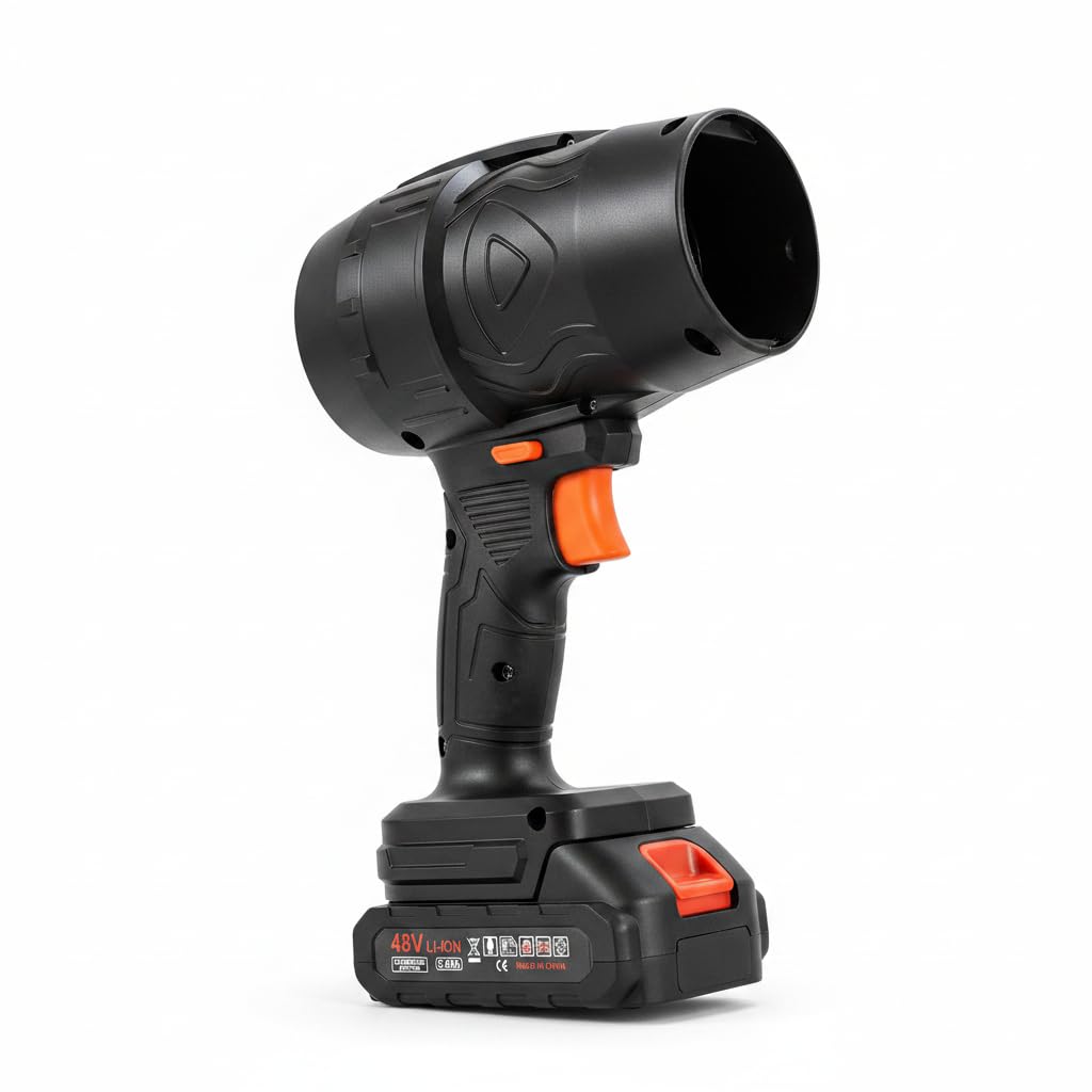 Drumstone 5 𝒀𝒆𝒂𝒓𝒔 𝑾𝒂𝒓𝒓𝒂𝒏𝒕𝒚Violent 48V Cordless Air Blower, 35000PA High Power Suction & Blowing Tool, Rechargeable Lithium Battery, Lightweight Portable Cleaning Blower for Home,-picture-20