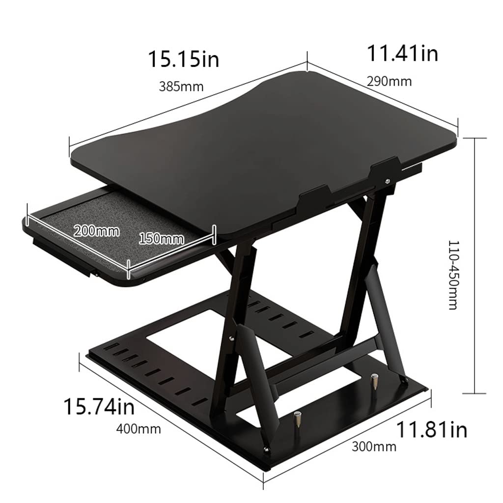 Élévateur de Bureau Assis-Debout réglable en Hauteur transformez Votre Espace de Bureau