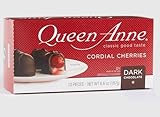 Queen Anne, Cherry Cordials, Dark Chocolate, 10 Pieces, 6.6oz Box (Pack of 2)