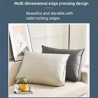 Vista 6 de Almohada de cuña triangular de lujo ligera almohada de lectura almohada de relajación sofá cama tatami ventana lumbar cojín de apoyo lumbar