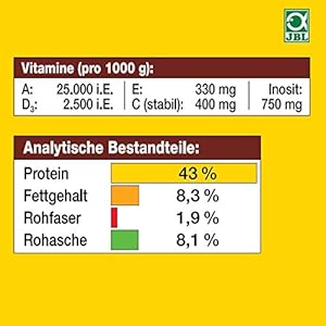 JBL NovoBel - Mangime Base in Fiocchi per Tutti i Pesci d'Acquario - immagine 3