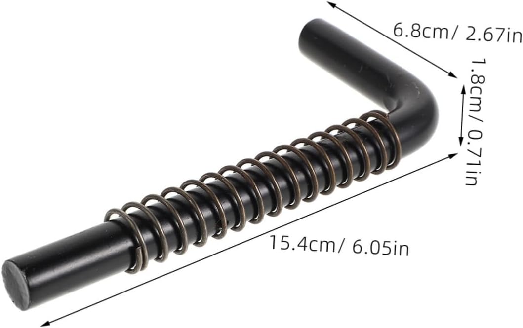Gatuida Trailer Door Spring Pin Spring Repair Kit Steel Latch Heavy Duty Easy Installation